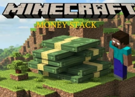 Jwèt Minecraft Lajan Stack  sou entènèt