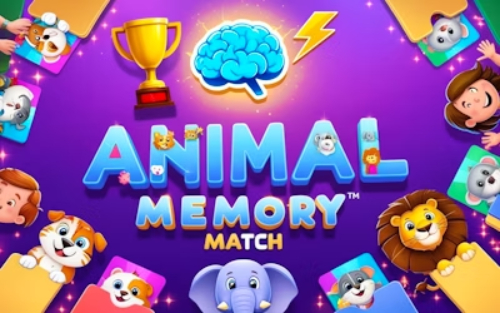 Jwèt Animal memwa matche ak  sou entènèt