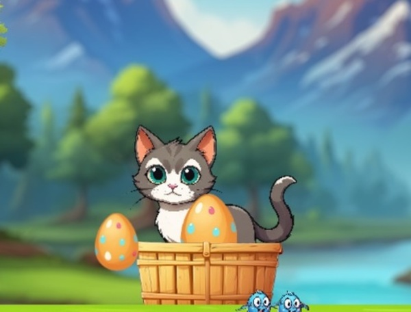 Jwèt Grangou Kitty Adventures  sou entènèt
