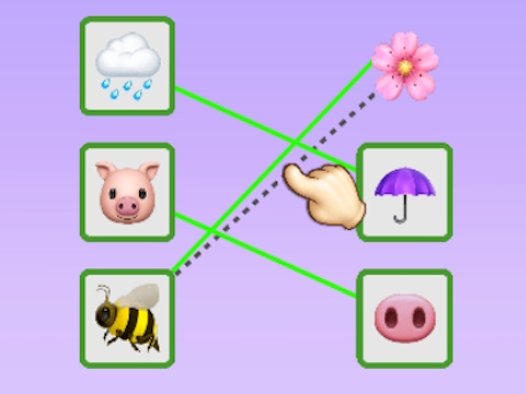 Jwèt Emoji devinèt konekte  sou entènèt