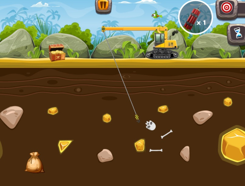Jwèt Golden Digger sou entènèt