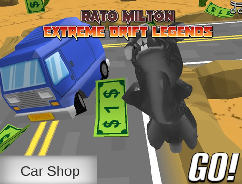 Jwèt Rato Milton Ekstrèm Drift lejand  sou entènèt