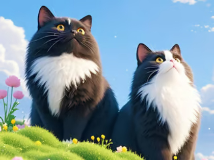 Jwèt Jigsaw devinèt: ti dòmi chat  sou entènèt