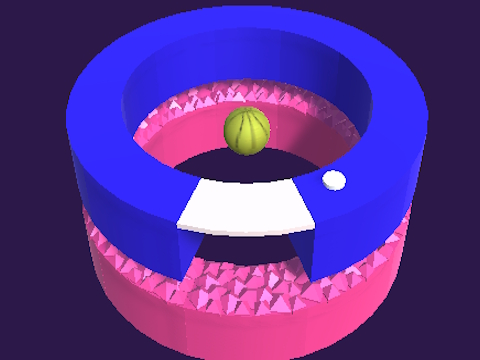 Jwèt Ale kraze 3D  sou entènèt