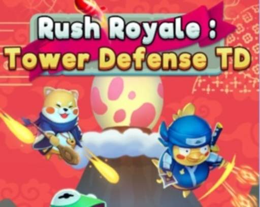 Jwèt Rush Royale Tower defans TD  sou entènèt