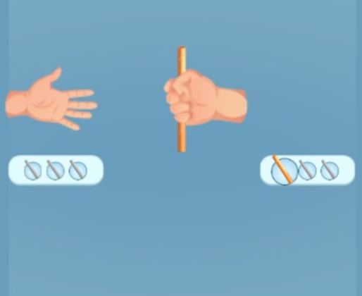 Jwèt Trape baton an  sou entènèt
