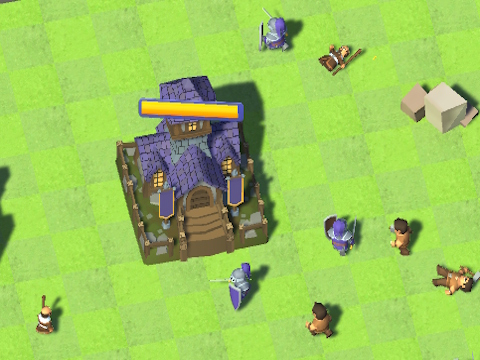 Jwèt Warlock King: Castle defans  sou entènèt