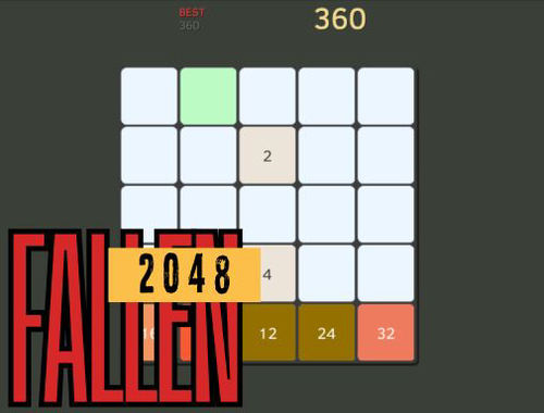 Jwèt Tonbe 2048  sou entènèt