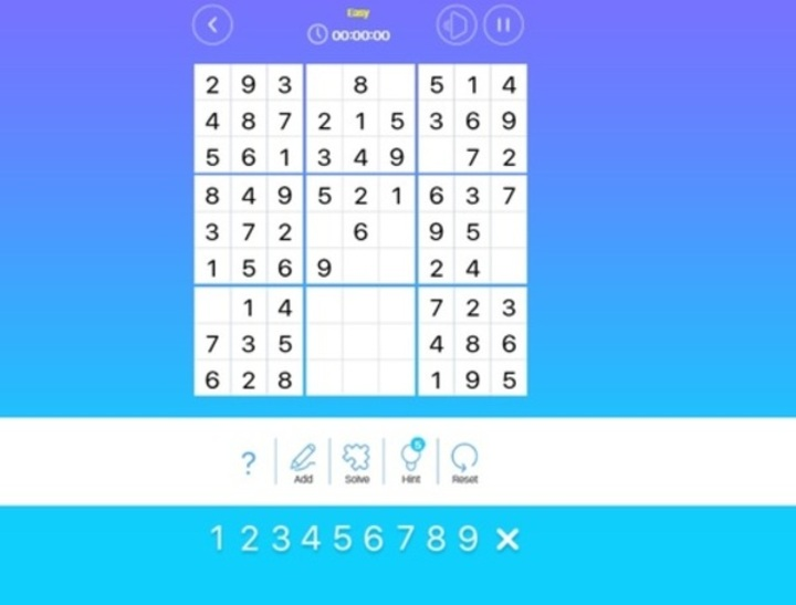 Jwèt Mèt Sudoku  sou entènèt