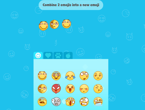 Jwèt Emoji rantre amizan Moji  sou entènèt