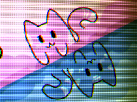 Jwèt Chat simetri  sou entènèt
