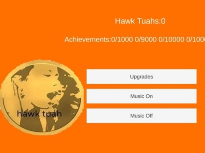 Jwèt Hawk Tuah Clicker  sou entènèt