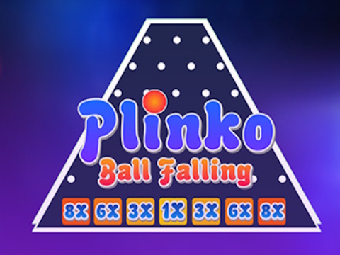 Jwèt Plinko: boul tonbe  sou entènèt