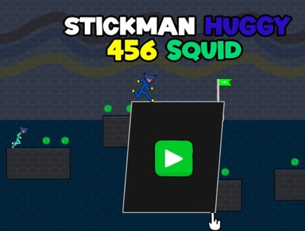 Jwèt Stickman huggy 456 kalma  sou entènèt