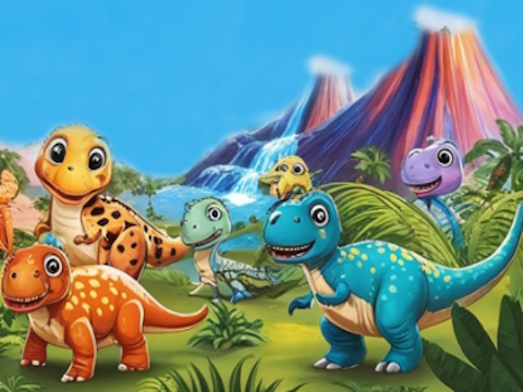 Jwèt Ti bebe dino planèt  sou entènèt