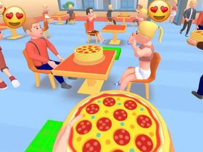 Jwèt Similatè pitza  sou entènèt
