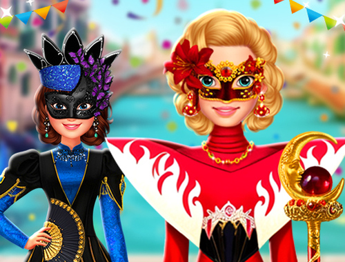 Jwèt Ellie ak zanmi Venice Carnival  sou entènèt