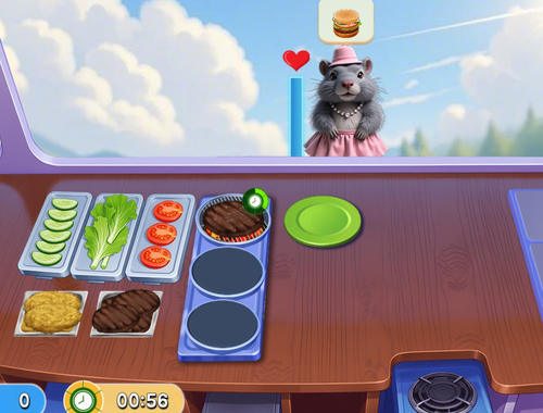 Jwèt Marmot Diner Dash  sou entènèt