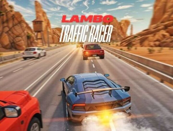 Jwèt Lambo trafik racer  sou entènèt