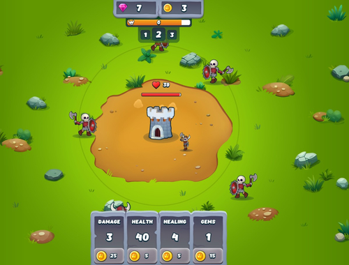 Jwèt Defansè Tower  sou entènèt