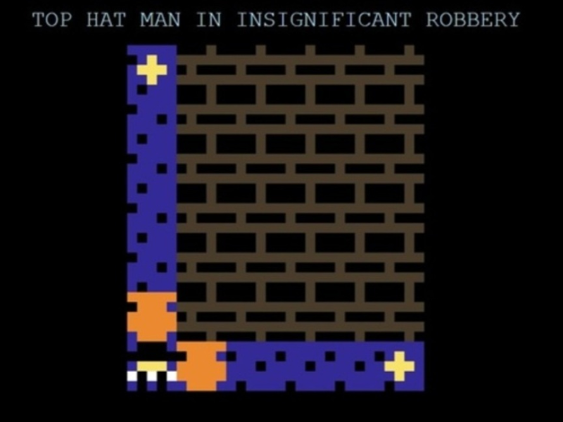 Jwèt Top Hat Man nan ensiyifyan vòl  sou entènèt
