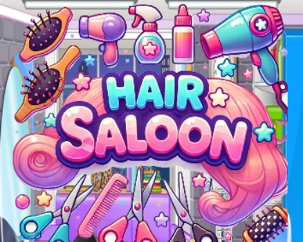 Jwèt Saloon cheve  sou entènèt