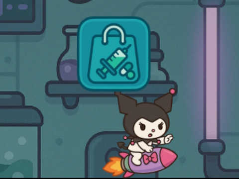Jwèt Kitty Kuro Laboratwa chape  sou entènèt