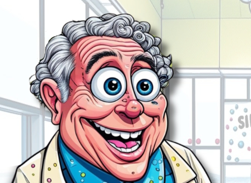 Jwèt Komik egzamen pa Dr. Dimbus  sou entènèt