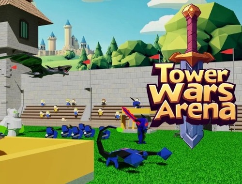 Jwèt Tower Wars Arena  sou entènèt