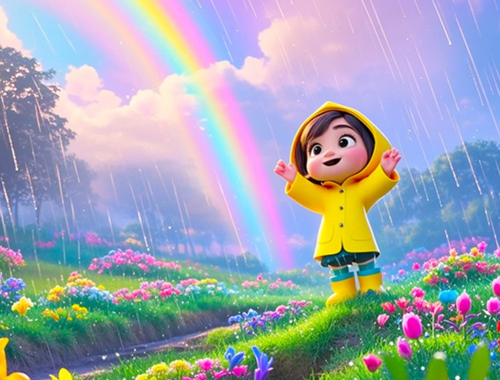 Jwèt Jwenn diferans ki genyen: Rainbow Bridge  sou entènèt