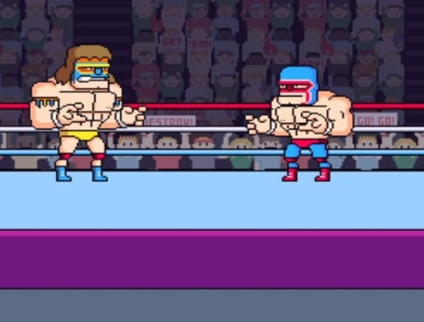 Jwèt Rowdy City Wrestling  sou entènèt