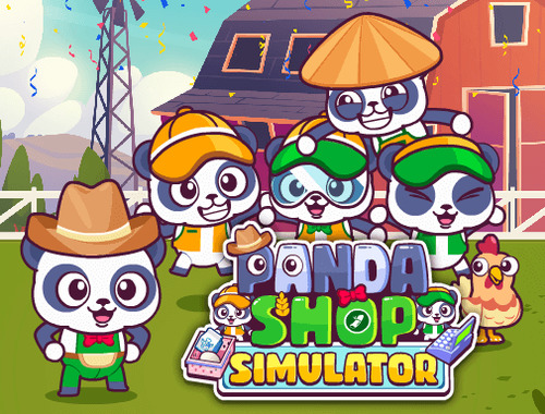 Jwèt Similatè magazen panda  sou entènèt