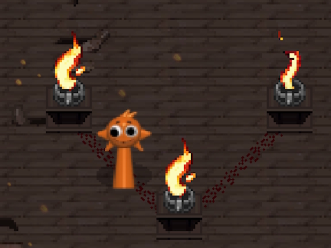 Jwèt Sprunki Torches labirent  sou entènèt