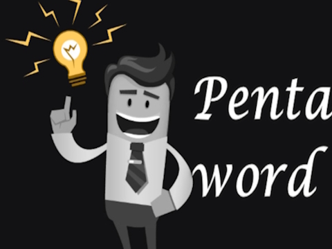 Jwèt Pentaword  sou entènèt