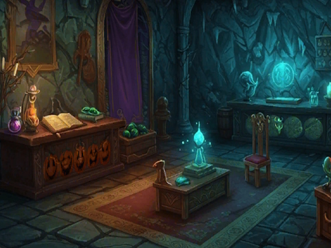 Jwèt Eldertree Witch chape  sou entènèt
