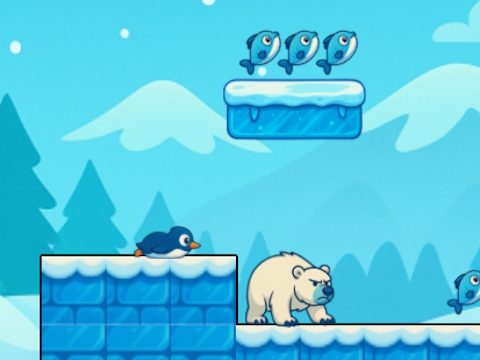Jwèt Pengu Pengu  sou entènèt