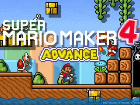 Jwèt Super Mario Maker 4  sou entènèt