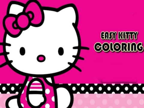 Jwèt Fasil koloran Kitty  sou entènèt