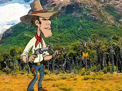 Jwèt Cowboy dekouvri fòtin po  sou entènèt