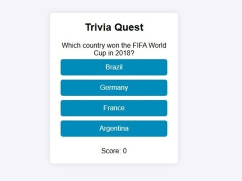Jwèt Trivia Quest  sou entènèt