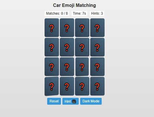 Jwèt Machin emoji matche  sou entènèt