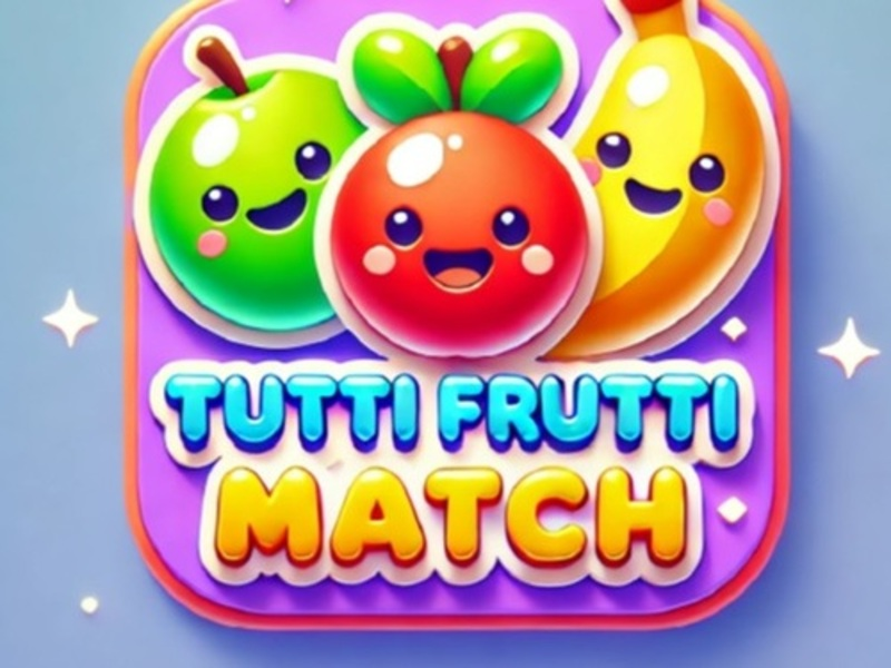 Jwèt Tutti frutti matche ak sou entènèt