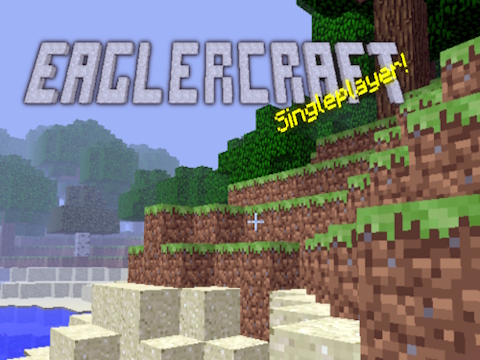 Jwèt Eaglercraft singleplayer!  sou entènèt