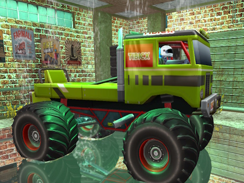 Jwèt Reyalis kamyon mons Offroad similatè  sou entènèt