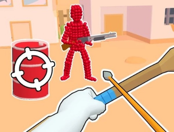 Jwèt Stickman Archer: Fiziyad flèch nan Reds  sou entènèt