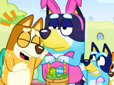Jwèt Jigsaw devinèt: Bluey Pak abiye  sou entènèt