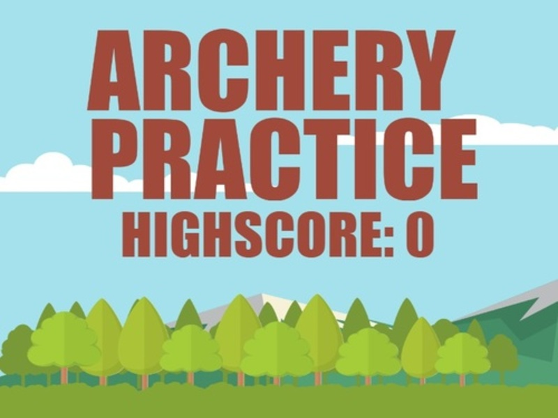 Jwèt Pratik Archery sou entènèt