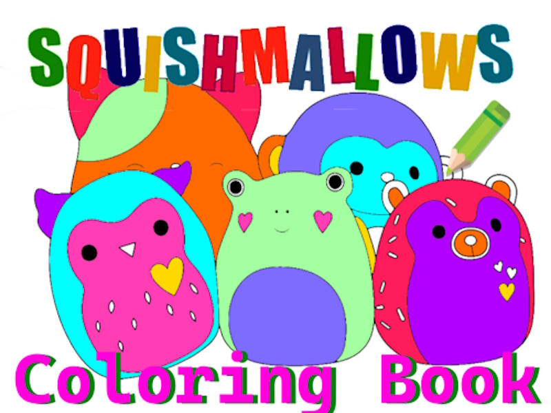Jwèt Squishmallow koloran liv sou entènèt