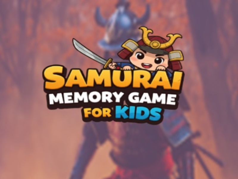 Jwèt Jwèt memwa samurai pou timoun yo sou entènèt