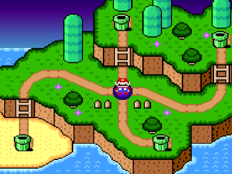 Jwèt Super Mario Mondyal lejand nan kat kle yo sou entènèt
